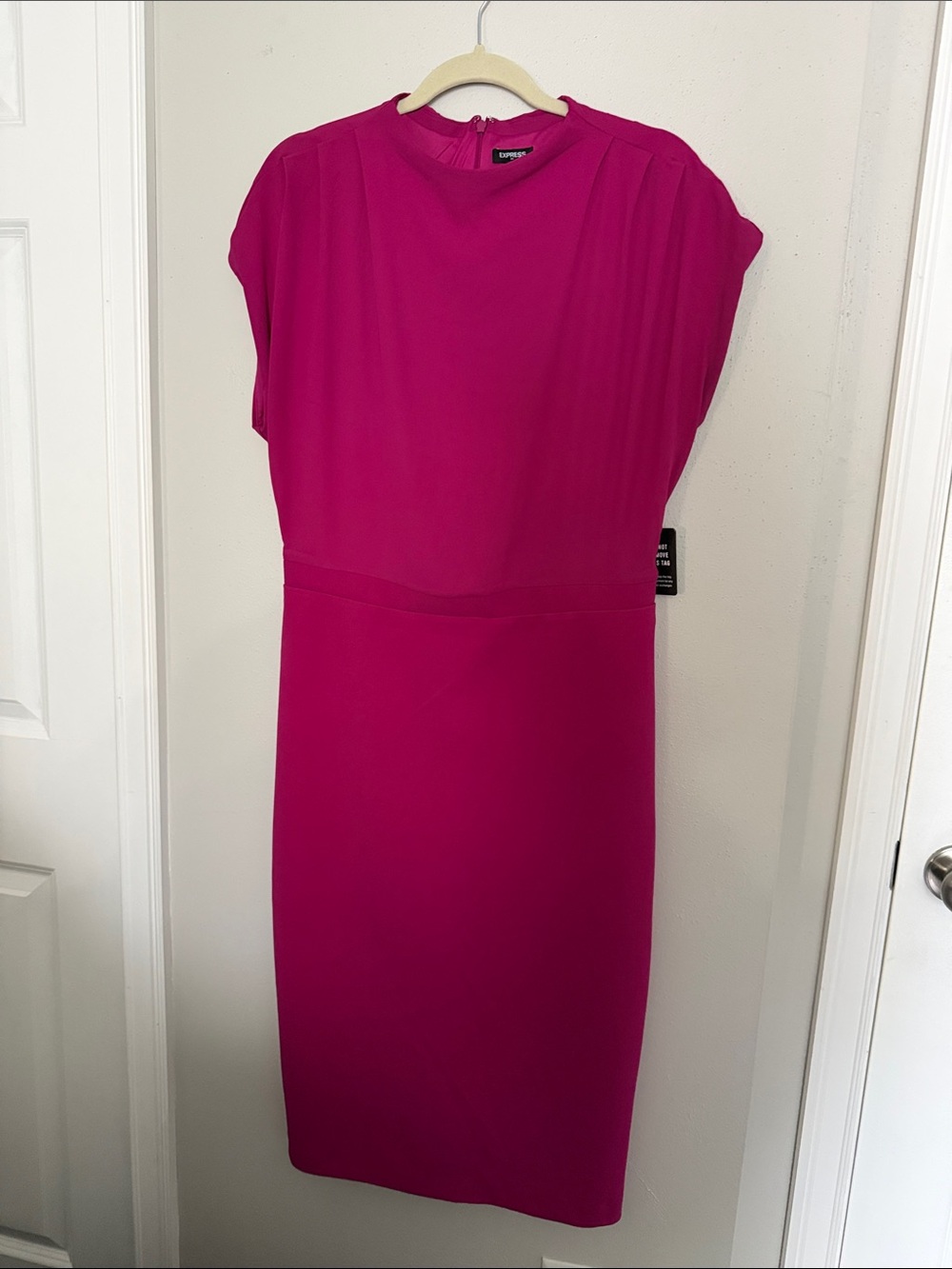 Magenta Sheath Dress - Unknown Brand
